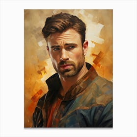 Chris Evans (1) Canvas Print