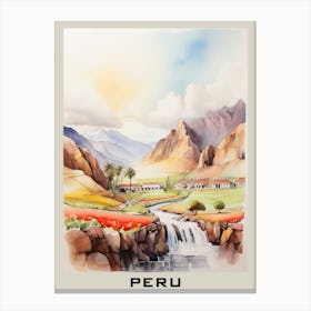 Peru. Canvas Print