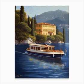 Lake Como Luxury Canvas Print