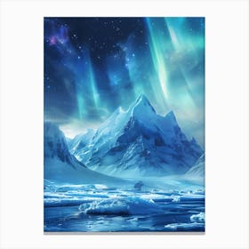 Aurora Borealis Northern Lights 3 Canvas Print