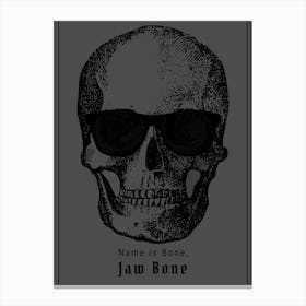 Bond Skull Canvas Print