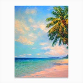 Gili Trawangan Beach Indonesia Monet Style Canvas Print