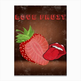 Love Fruit 1 Canvas Print