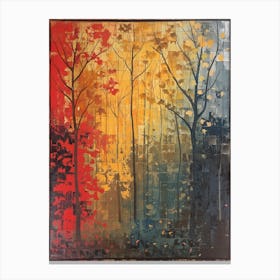 Autumn Trees Canvas Print