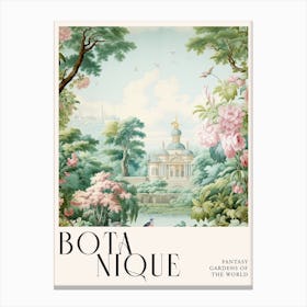 Botanique Fantasy Gardens Of The World 73 Canvas Print