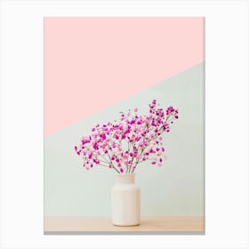 Harmonious flower Canvas Print