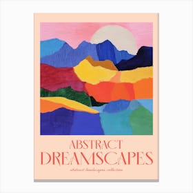 Abstract Dreamscapes Landscape Collection 25 Canvas Print