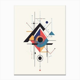 Geometric Eye Canvas Print