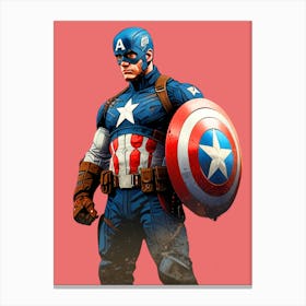 Captain America 1 Canvas Print