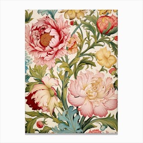 Floral Wallpaper 383 Canvas Print