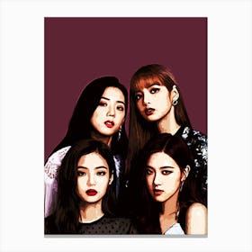 blackpink 7 Canvas Print