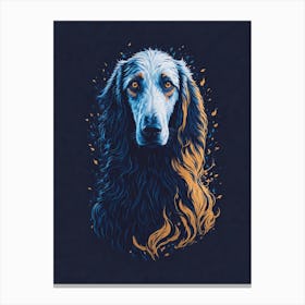 Hound Dog Canvas Print