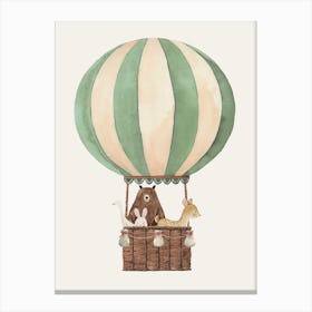 Hot Air Balloon Canvas Print