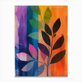 Leaves On A Tree Canvas Print