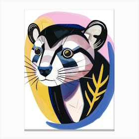 Raccoon Canvas Print