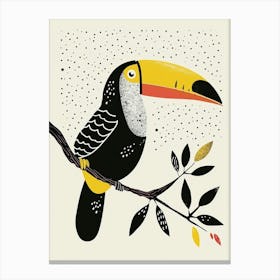 Yellow Toucan 2 Canvas Print