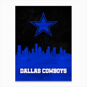 Dallas Cowboys 3 Canvas Print