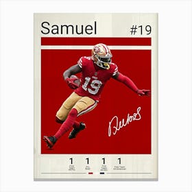 Deebo Samuel Canvas Print