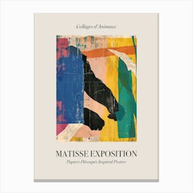 Gorilla 3 Matisse Inspired Exposition Animals Poster Canvas Print