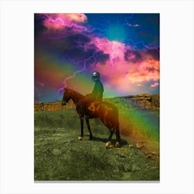 Skyrider Canvas Print