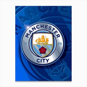 logo manchester city Canvas Print