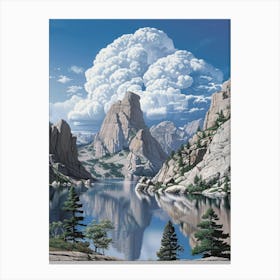 Mountain Lake 2 Canvas Print