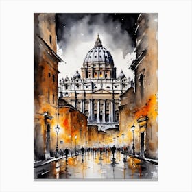 St Peter'S Cathedral Canvas Print