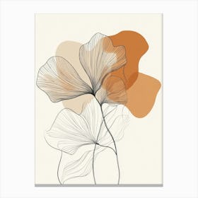 Ginkgo Ii 3 Canvas Print