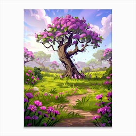 Tree In The Forest 2 Canvas Print