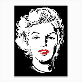 Marilyn Monroe Canvas Print