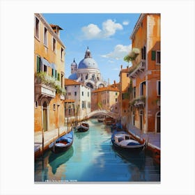 Venice Canal.6 Canvas Print
