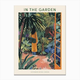 In The Garden Poster Gothenburg Botanical Garden Sweden Canvas Print
