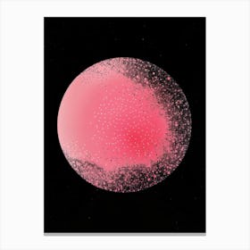 Pink Sphere Canvas Print