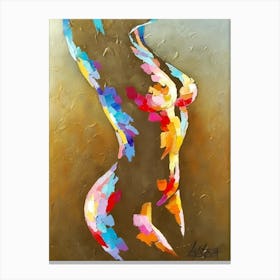 Nude Painting Canvas Print