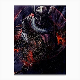 Dark Knight game Canvas Print