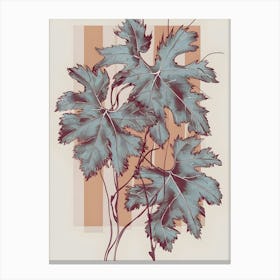 Vine Leaves Canvas Print