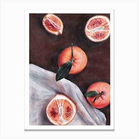 Orange Slices Canvas Print