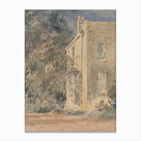 Greenfield House, David Cox Canvas Print