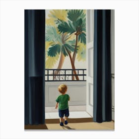 'The Little Boy' Canvas Print