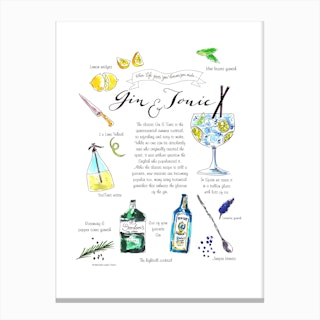 Gin and Tonic Canvas Print