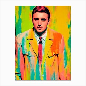 Dermot Kennedy 2 Colourful Pop Art Canvas Print