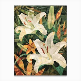 Lily Of The Jungle Canvas Print