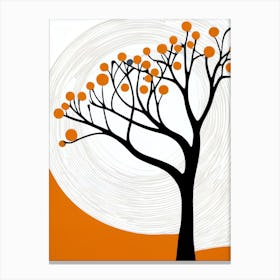 Orange Tree Canvas Print