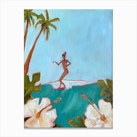 Surfer Girl 2 Canvas Print