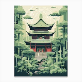 Shinto Shrines Japanese Style 11 Canvas Print