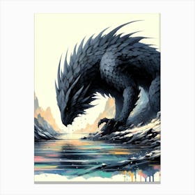 Mystical Fantasy Illustration 155 Canvas Print