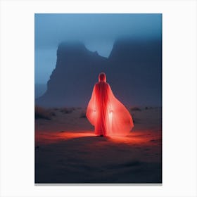 Phantom In The Desert Canvas Print