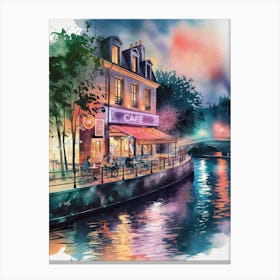 Cafe Paris Canvas Print