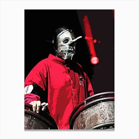 Chris Fehn slipknot band 1 Canvas Print