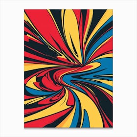 Abstract Swirl Canvas Print